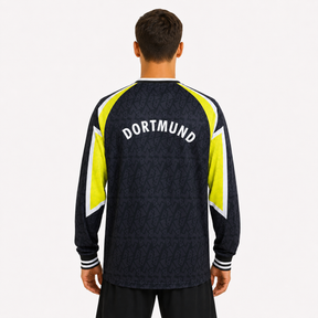 Borussia Dortmund 95/96 - Home - Retrô - Manga longa
