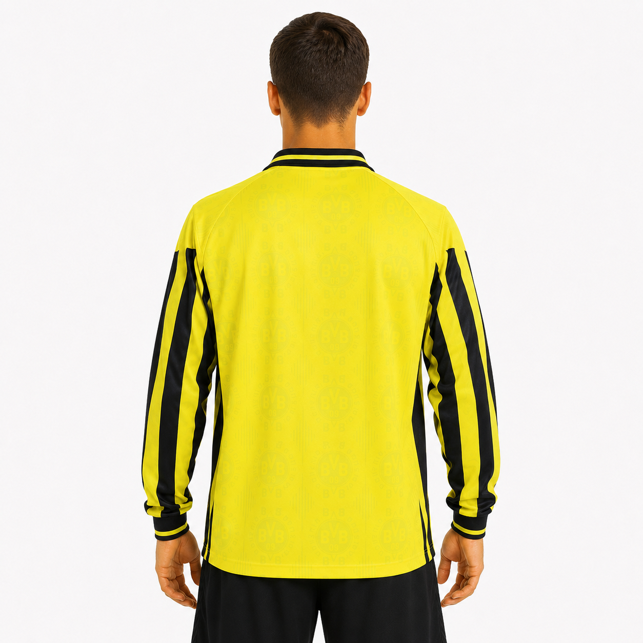 Borussia Dortmund 96/97 - Home - Retrô - Manga longa