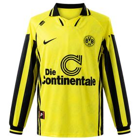 Borussia Dortmund 96/97 - Home - Retrô - Manga longa