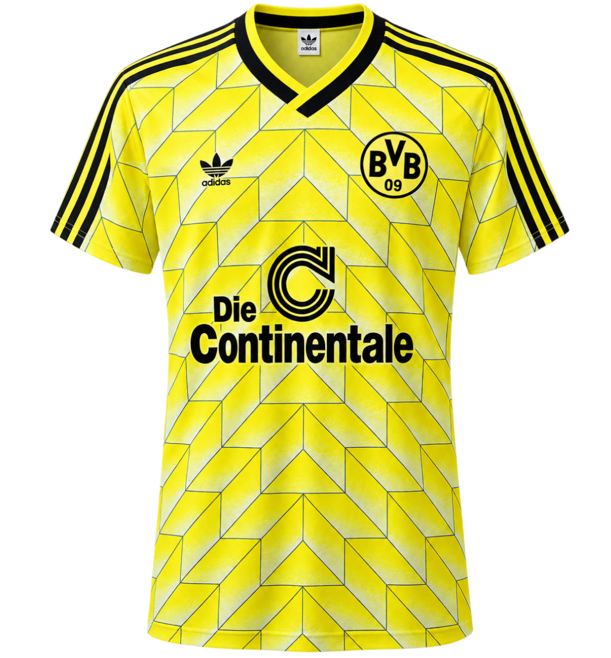 Borussia Dortmund 88/89 - Home - Retrô (Cópia)