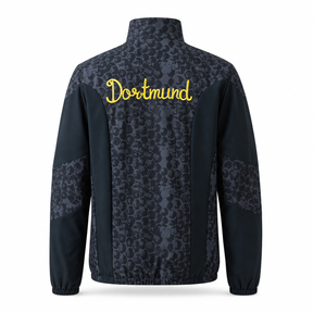 Borussia Dortmund Reversible Jacket Windbreaker- Black - 2 in 1 - Veste
