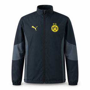Borussia Dortmund Reversible Jacket Windbreaker- Black - 2 in 1 - Veste
