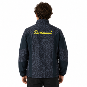 Borussia Dortmund Reversible Jacket Windbreaker- Black - 2 in 1 - Veste