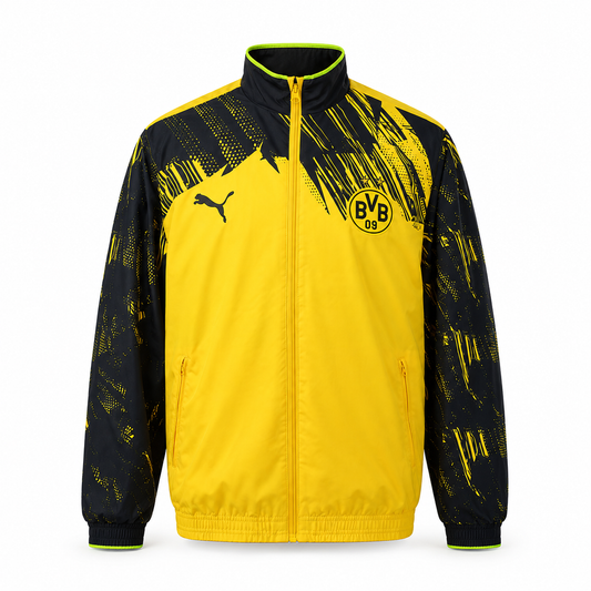 Borussia Dortmund Trench Coat Reversible - 2 in 1 - Veste