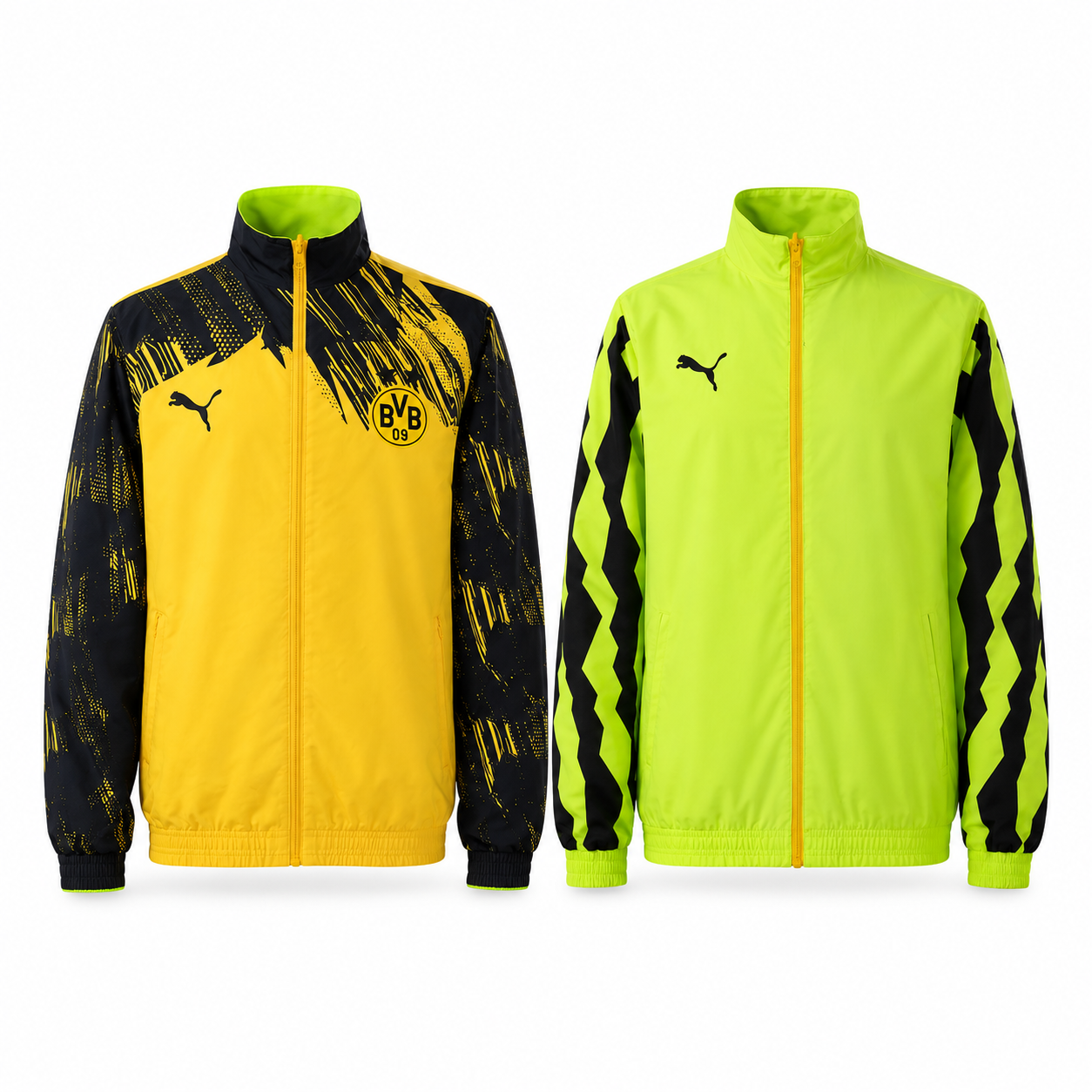 Borussia Dortmund Trench Coat Reversible - 2 in 1