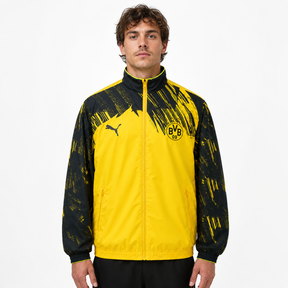 Borussia Dortmund Trench Coat Reversible - 2 in 1 - Veste
