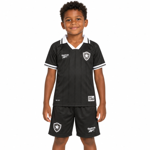 Botafogo 2025 Visitante - Conjunto Infantil