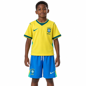 Brasil 2026 Titular - Conjunto Infantil