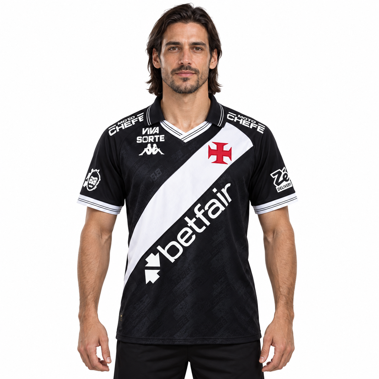 CR Vasco da Gama 2025 Home (Todos Pratrocionios) - Torcedor