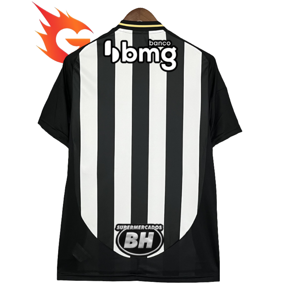 Camisa Atlético Mineiro 25/26 I Home - Todos os Patrocínios - Versão Torcedor