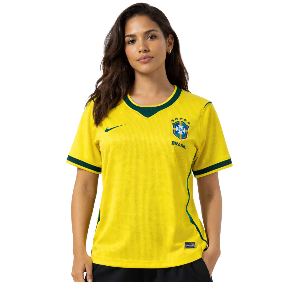 Camisa Brasil 2026 I Home - Feminina