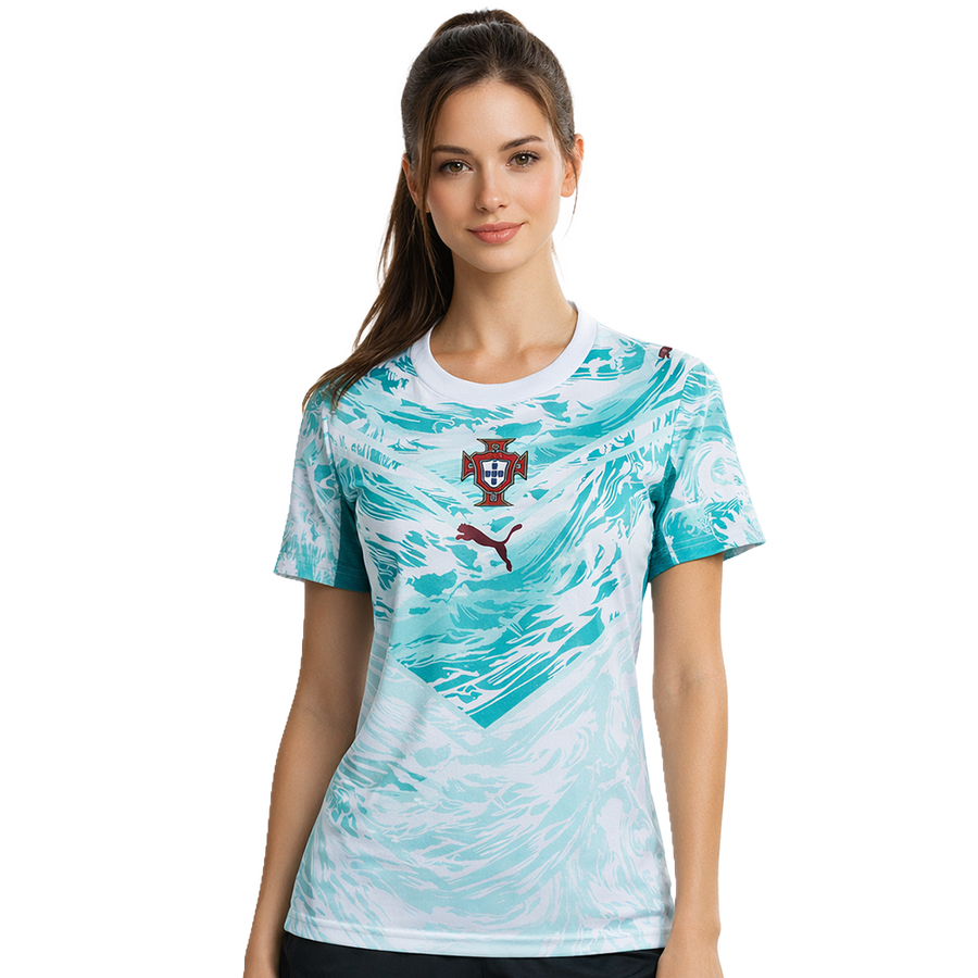 Camisa Portugal 2026 II Away - Feminina