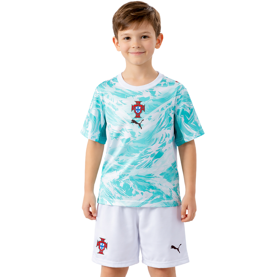 Conjunto Infantil Portugal 2026 II Away - Versão Torcedor