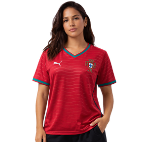 Camisa Portugal 2026 I Home - Feminina