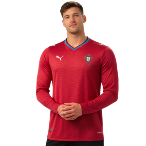 Camisa Portugal 2026 I Titular - Versão Jogador - Manga Longa