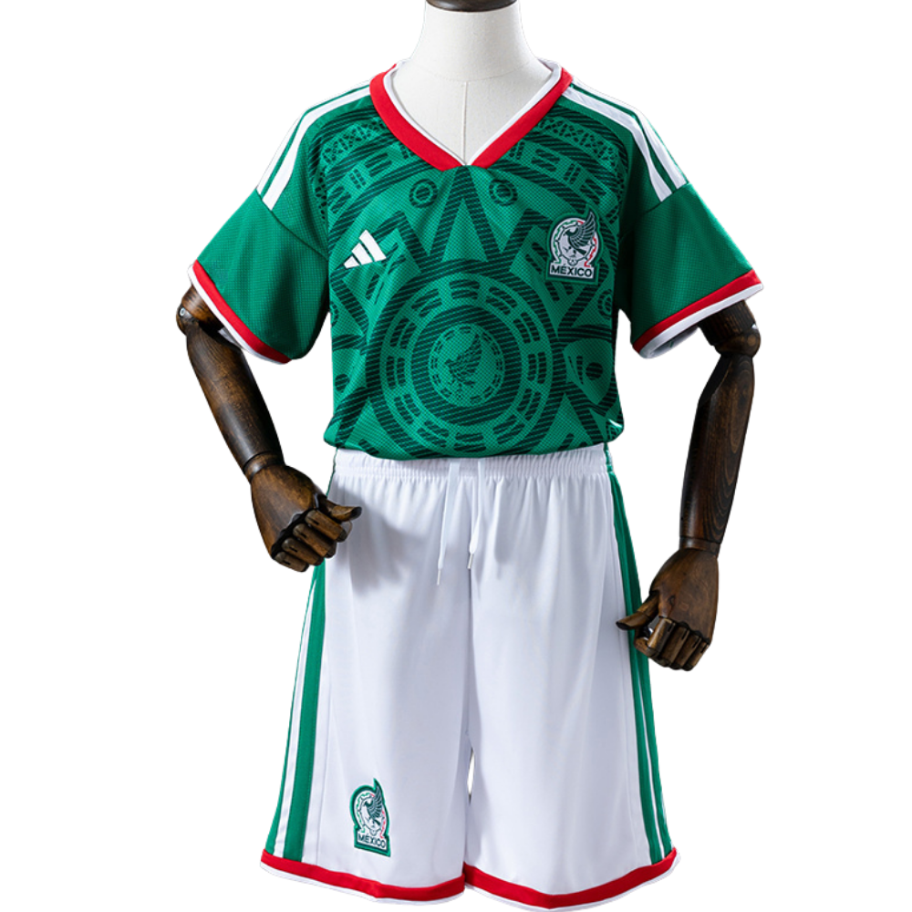 Conjunto Infantil México 2026 I Titular - Versão Torcedor
