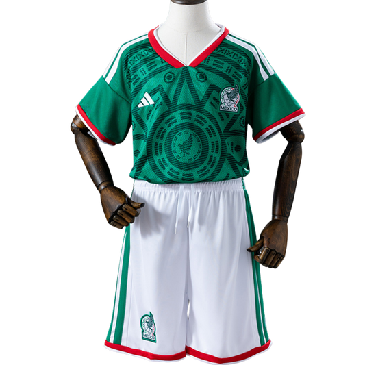 Ensemble Enfant Mexique 2026 Domicile - Version Supporter
