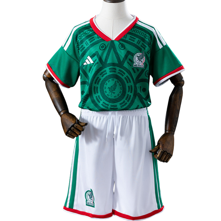 Conjunto Infantil México 2026 I Home - Versão Torcedor