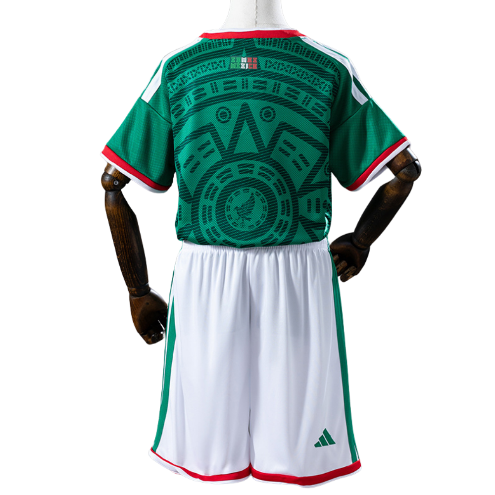 Conjunto Infantil México 2026 I Titular - Versão Torcedor