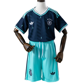 Conjunto Infantil Alemanha Goleiro 2026 II Away - Versão Torcedor