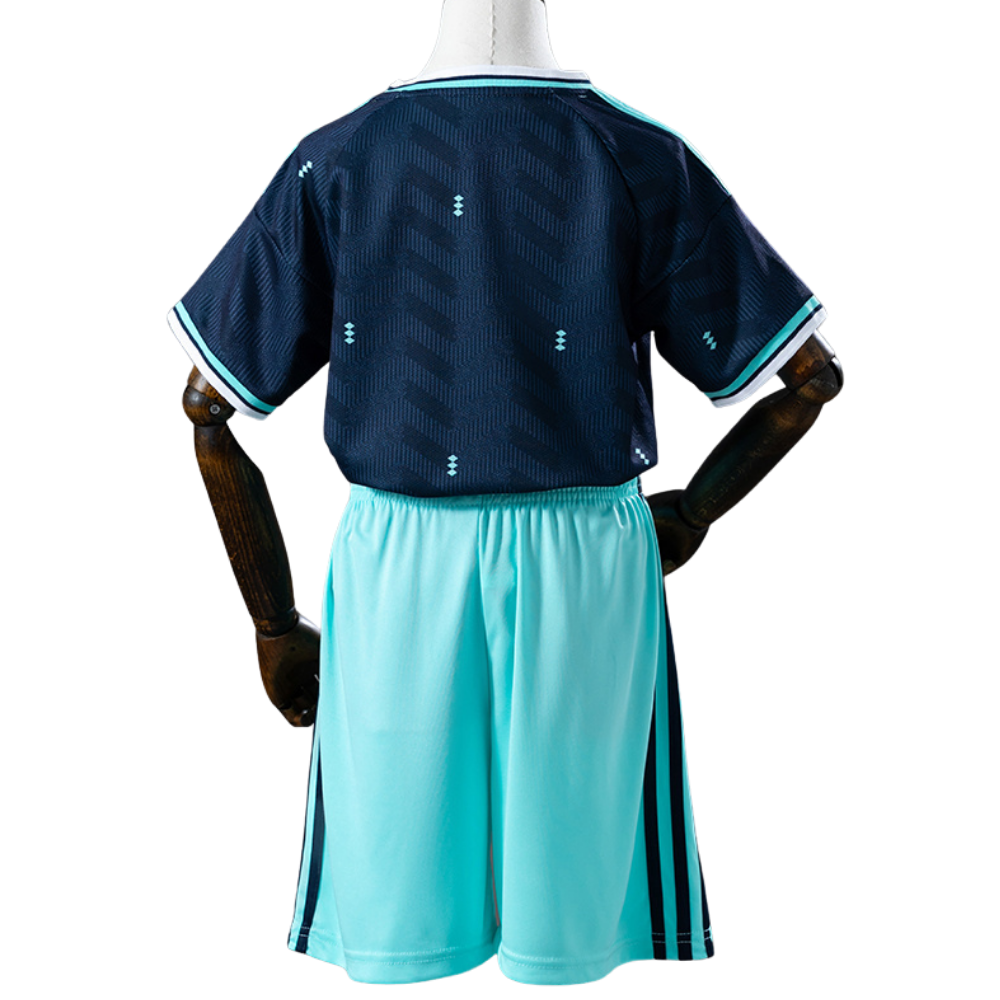 Conjunto Infantil Alemanha Goleiro 2026 II Visitante - Versão Torcedor