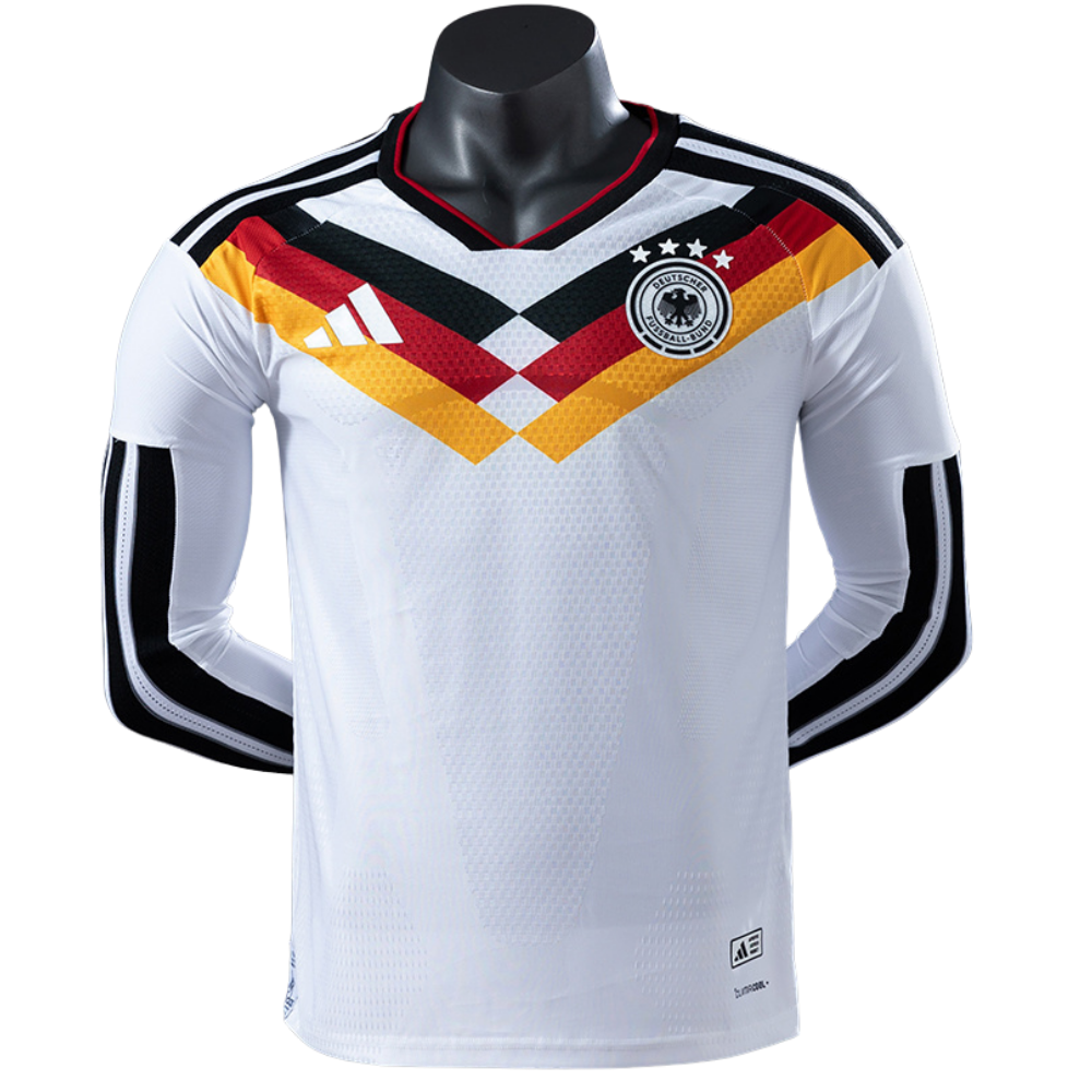 Camisa Alemanha 2026 I Titular - Versão Jogador - Manga Longa