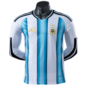 Camiseta Argentina 2026 I Local - Versión Jugador - Manga Larga