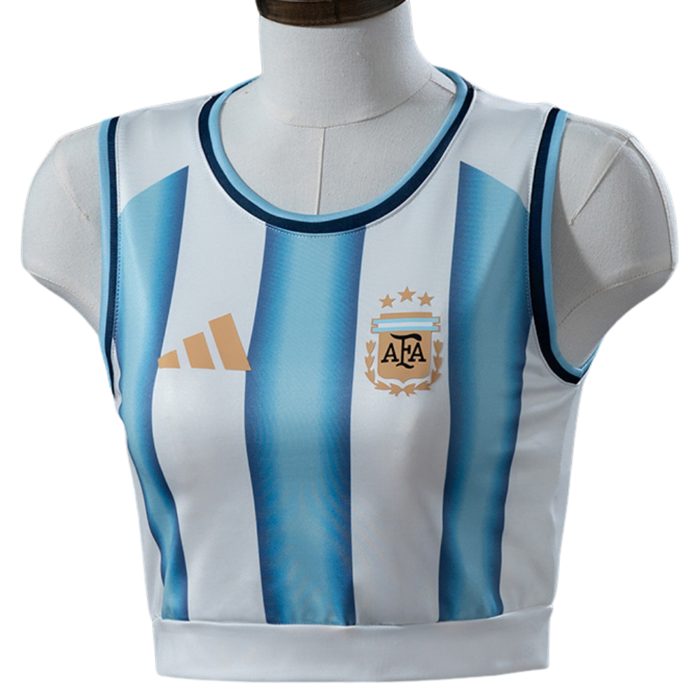 Cropped Argentina 2026 I Titular - Feminina