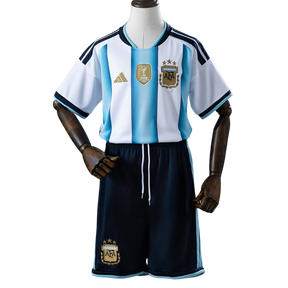 Conjunto Infantil Argentina 2026 I Home- Versão Torcedor