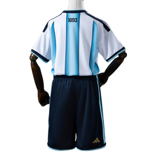 Conjunto Infantil Argentina 2026 I Titular- Versão Torcedor