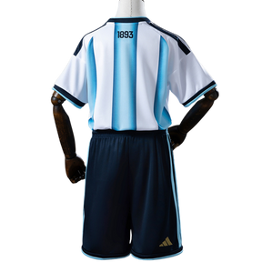 Conjunto Infantil Argentina 2026 I Home- Versão Torcedor