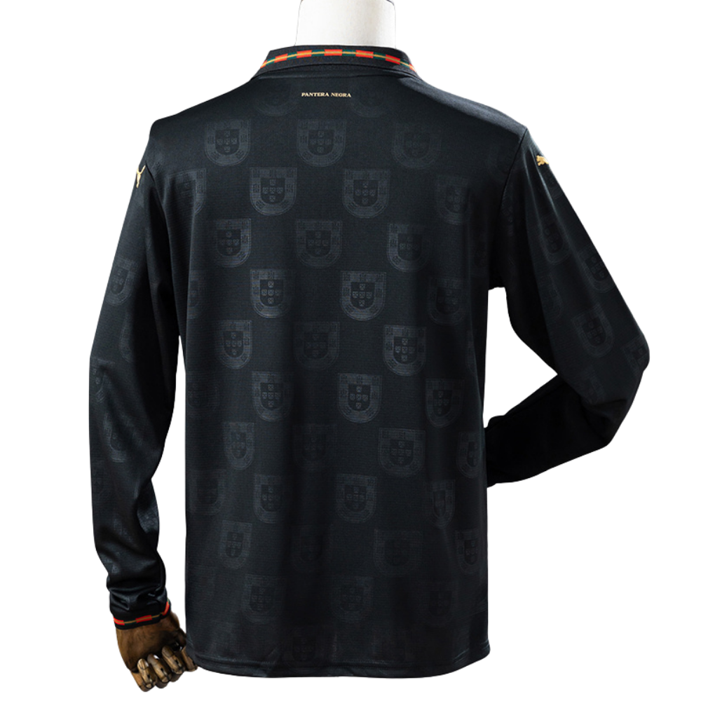 Camisa Portugal 2026 Pantera Negra Eusébio - Manga Longa