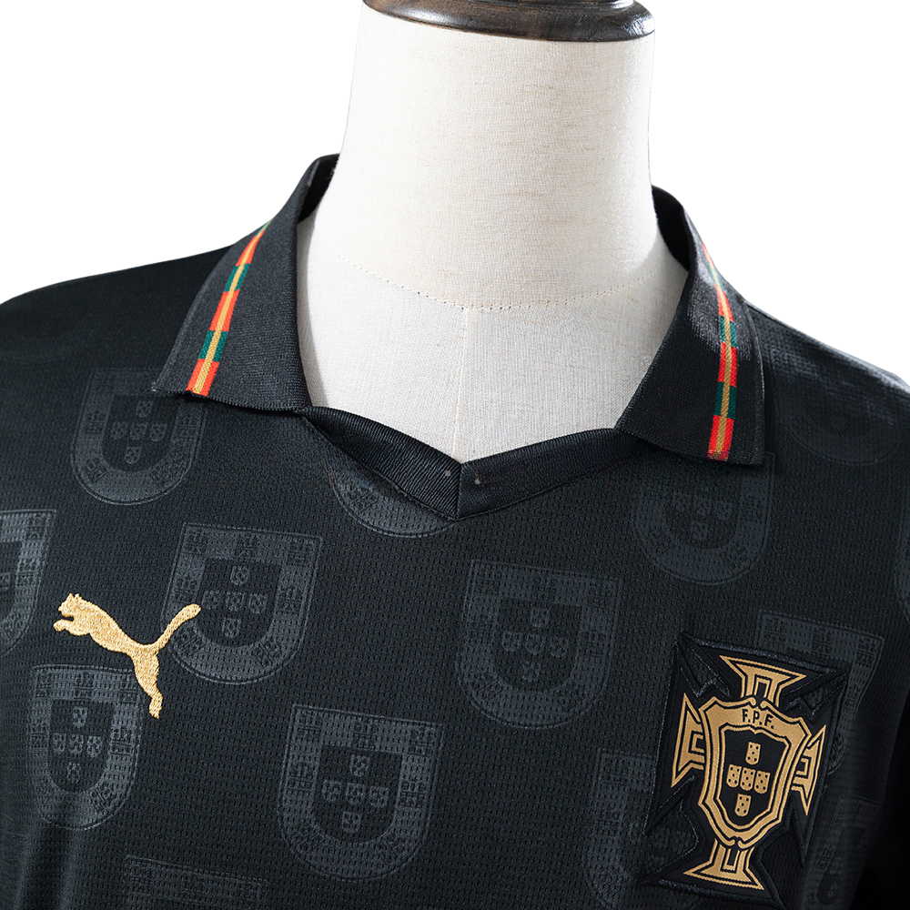 Camisa Portugal 2026 Pantera Negra Eusébio - Long Sleeve