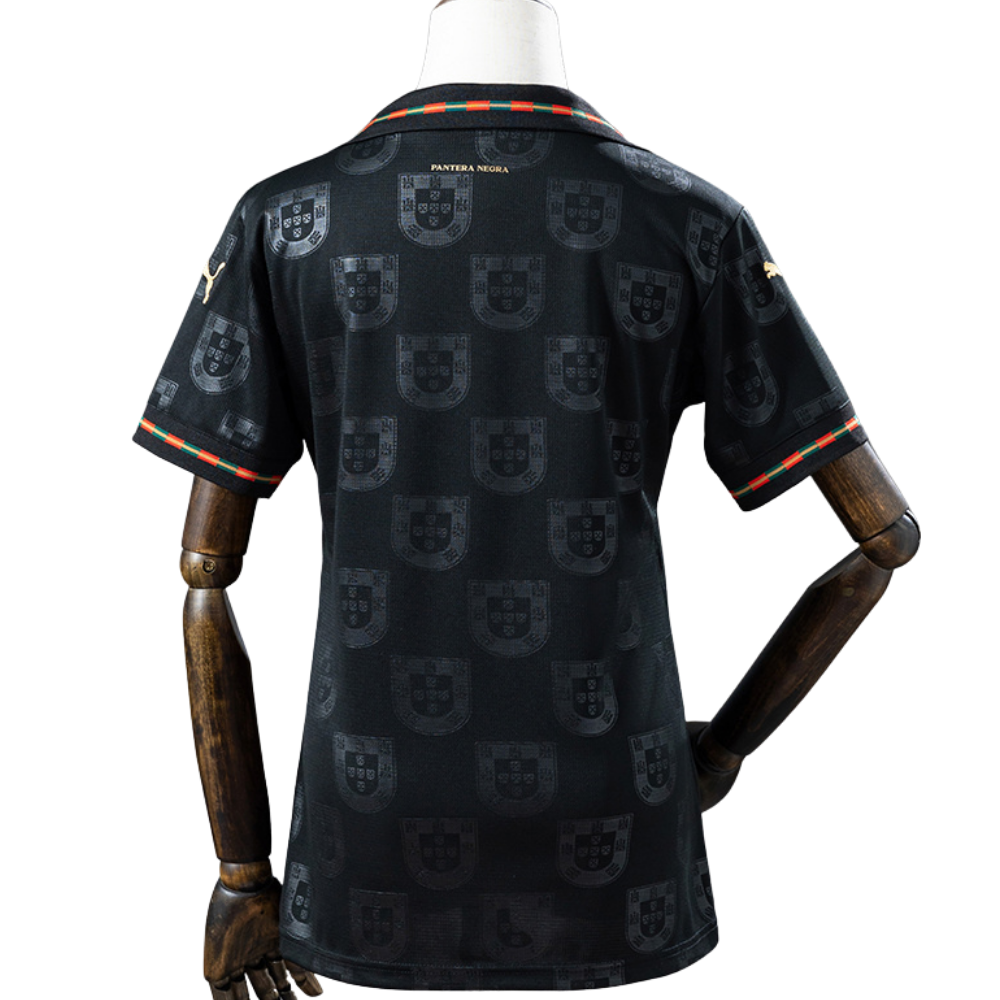 Camisa Portugal 2026 Pantera Negra Eusébio - Feminina