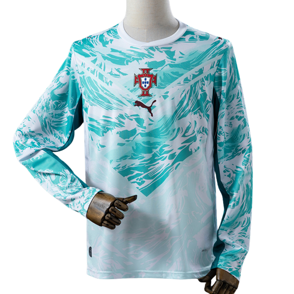 Camisa Portugal 2026 II Visitante - Manga Longa