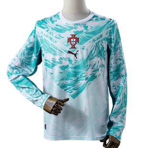 Camisa Portugal 2026 II Visitante - Manga Longa