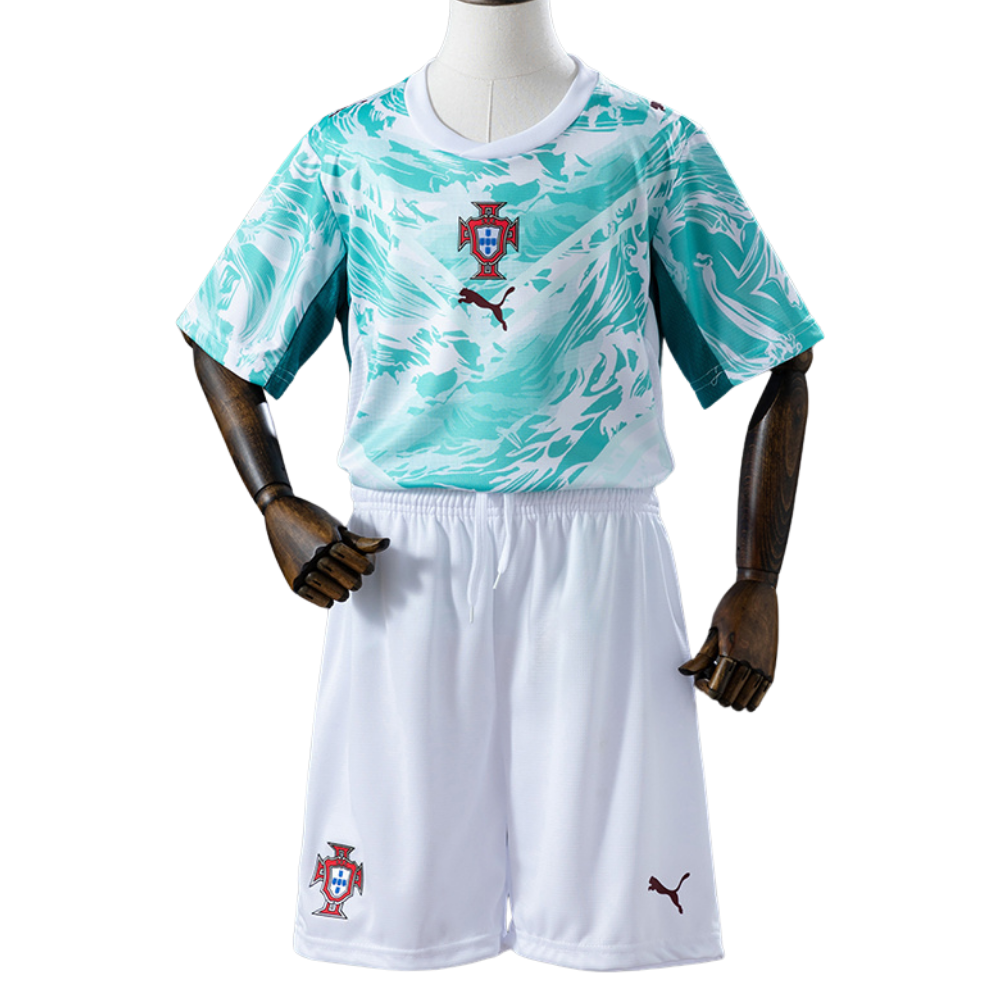 Conjunto Infantil Portugal 2026 II Away - Versão Torcedor