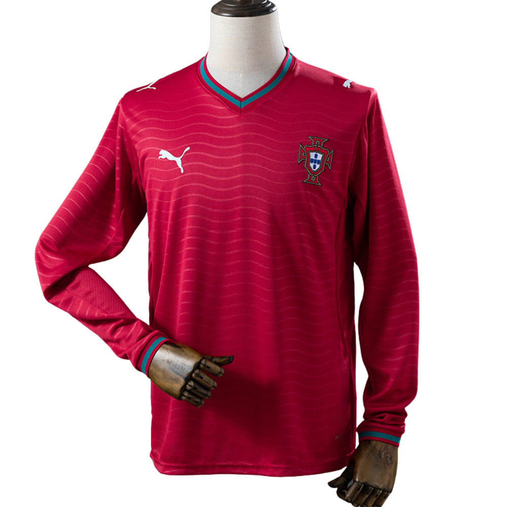Camisa Portugal 2026 I Titular - Manga Longa