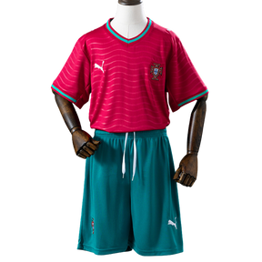 Conjunto Infantil Portugal 2026 I Home - Versão Torcedor