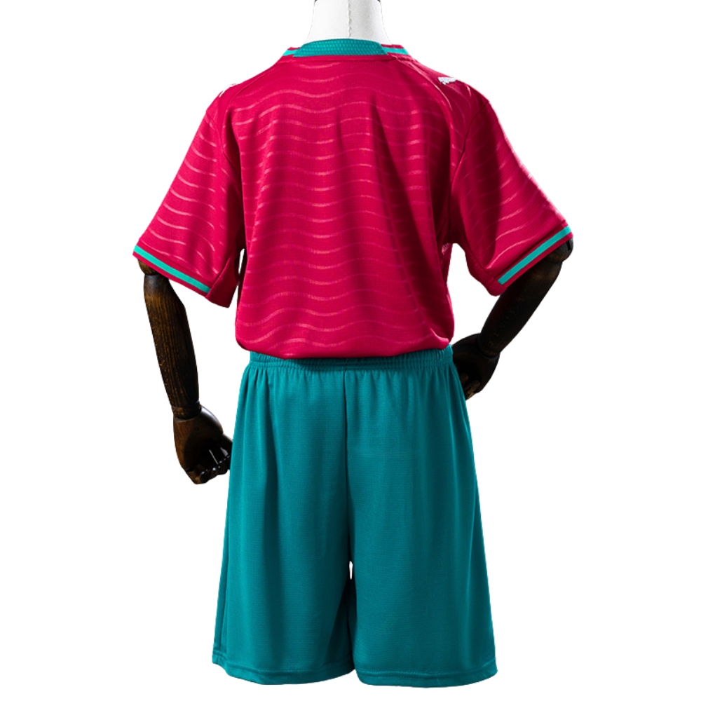 Conjunto Infantil Portugal 2026 I Home - Versão Torcedor