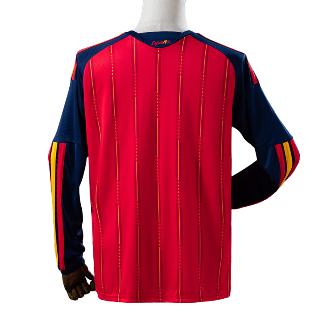Camisa Espanha 2026 I Home - Manga Longa