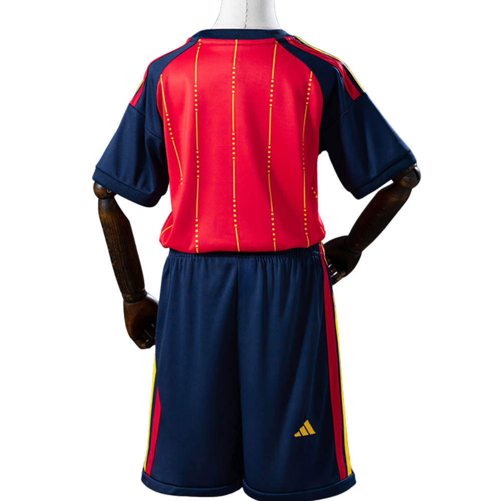 Conjunto Infantil Espanha 2026 I Titular - Versão Torcedor