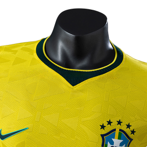Camisa Brasil 2026 I Home - Versão Jogador - Manga Longa