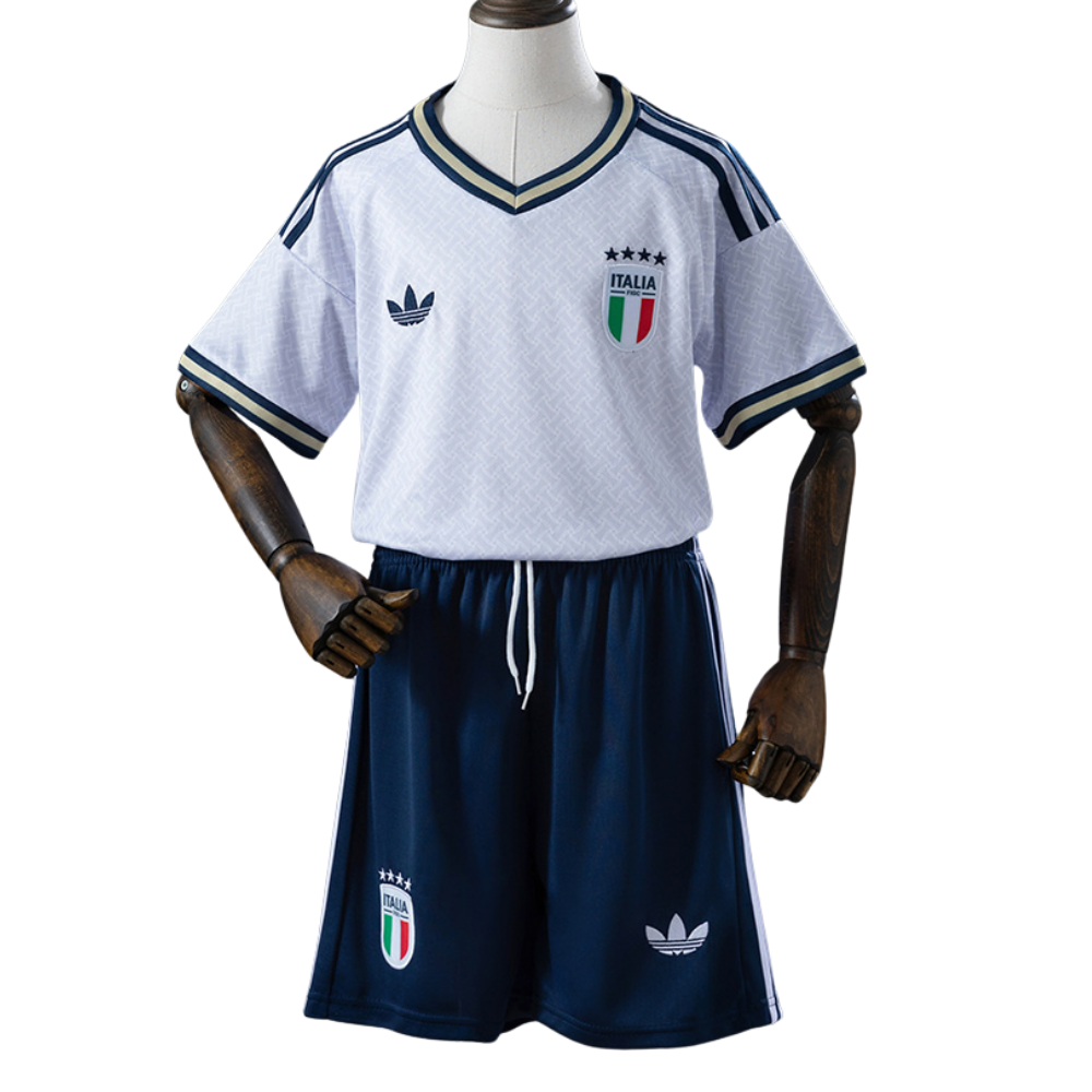 Conjunto Infantil Itália 2026 II Visitante - Versão Torcedor
