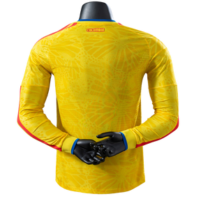 Camisa Colombia 2026 I Home - Versão Jogador - Manga Longa
