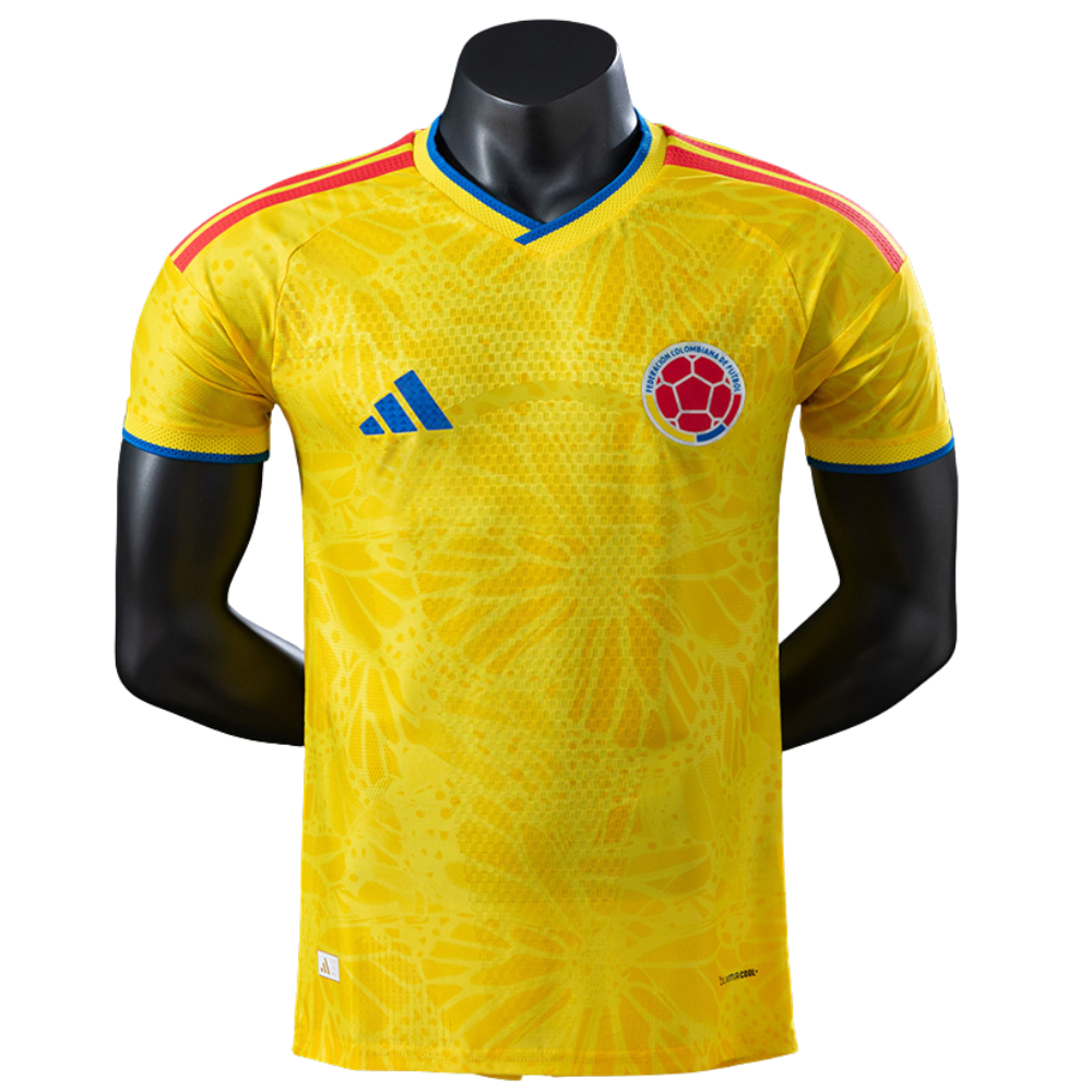 Camisa Colombia 2026 I Titular - Versão Jogador