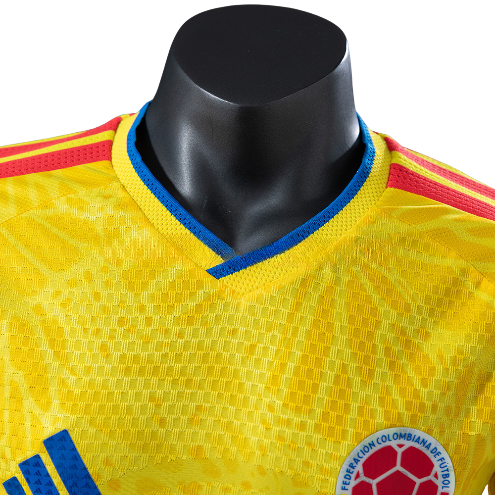 Camisa Colombia 2026 I Titular - Versão Jogador