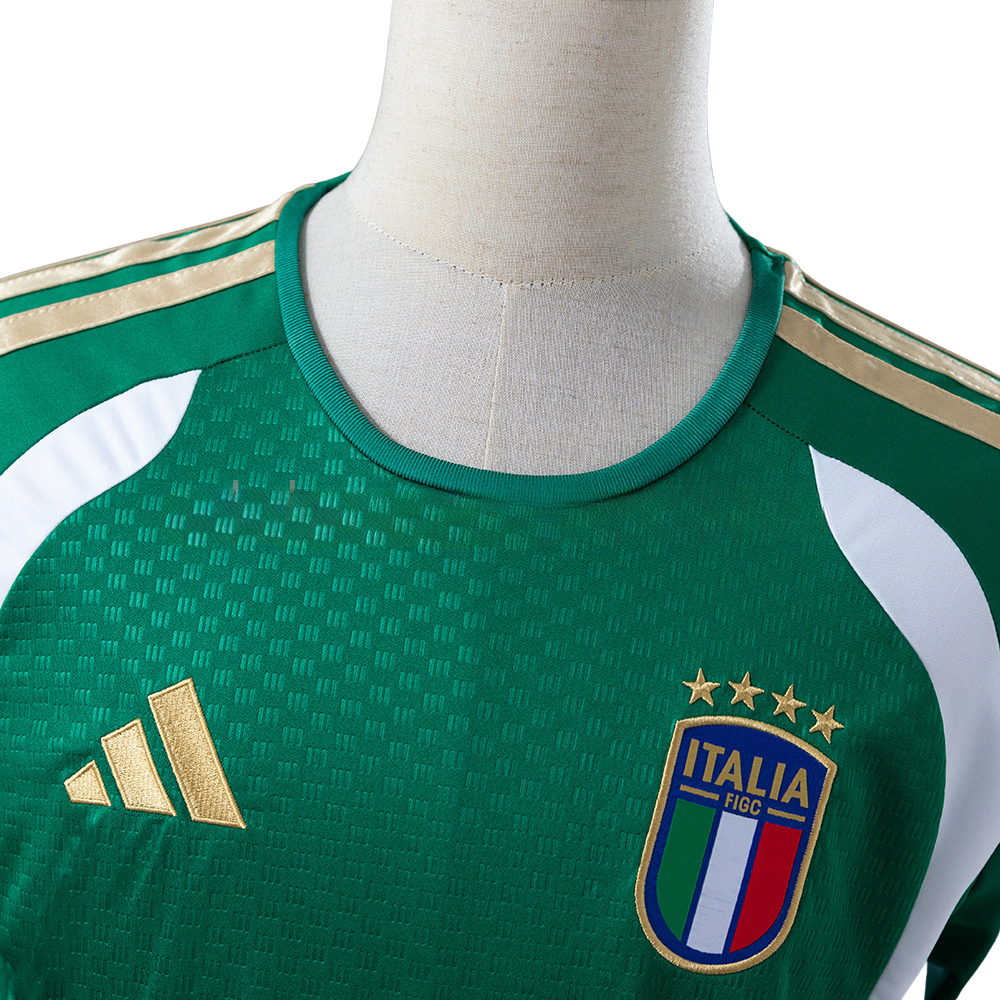 Camisa de treino verde italia 25/26 - Fan