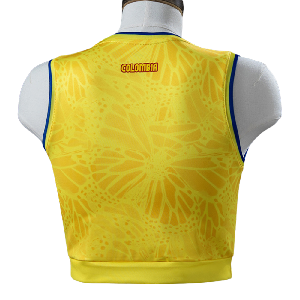 Cropped Colombia 2026 I Titular - Feminina