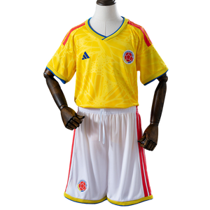 Conjunto Infantil Colombia 2026 I Titular - Versão Torcedor
